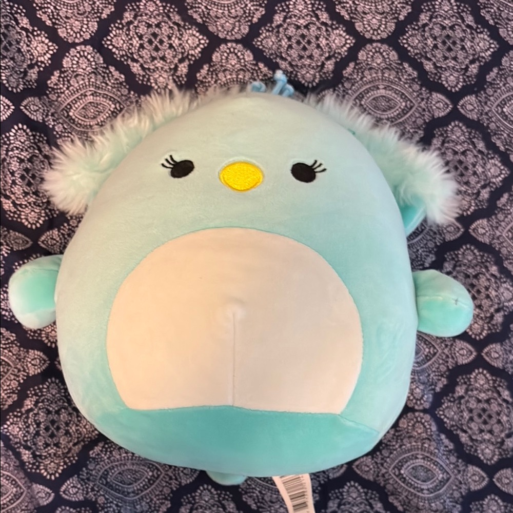 Original Squishmallows Teal Plush
